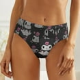 thumbnail image 3 of Kuromi And My Melody Women's Underwear Low Rise Full Coverage Briefs Breathable Underpants Ladies Regular Plus Size Panties, 3 of 6
