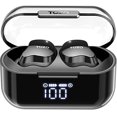 thumbnail image 1 of Auriculares inalámbricos True Wireless TOZO Crystal Buds IPX7 impermeables negros, 1 of 3