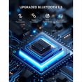 thumbnail image 3 of Adaptador AUX A Bluetooth 5.3 para Coche, Receptor Bluetooth USB 2.0 A Conector de 3,5 mm para Audio de Coche, Estéreo Doméstico y Altavoces., 3 of 5