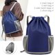 thumbnail image 1 of Bolsas De Hombro Bolsa Deportiva Oxford Baloncesto Gran Capacidad Con Cordón para Exterior Azul Oscuro Azul Ndcxsfigh Para Estrenar, 1 of 3