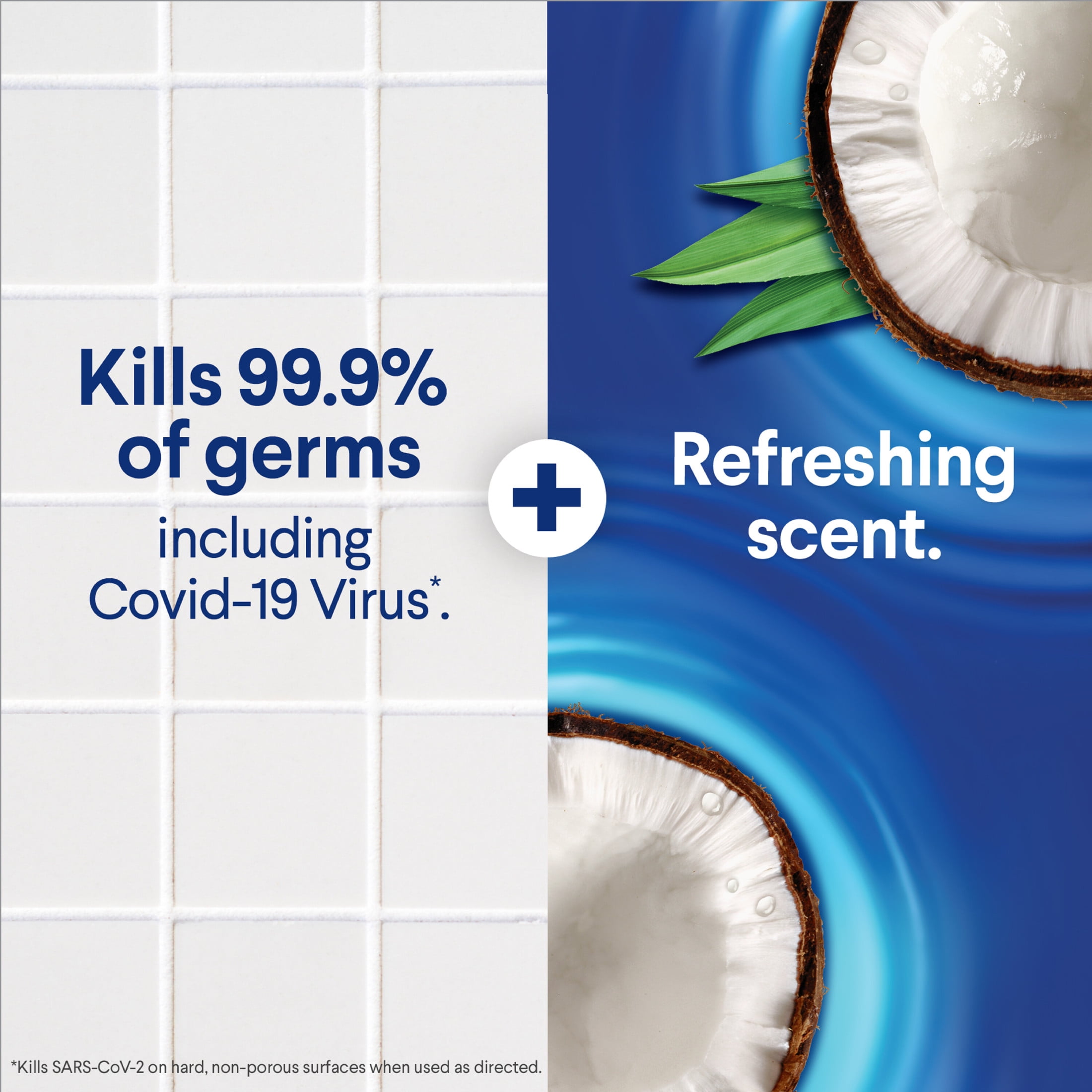 (3 pack) Clorox Scentiva Disinfecting Mist, Coconut and Waterlily, Refill, 16 Fluid Ounces