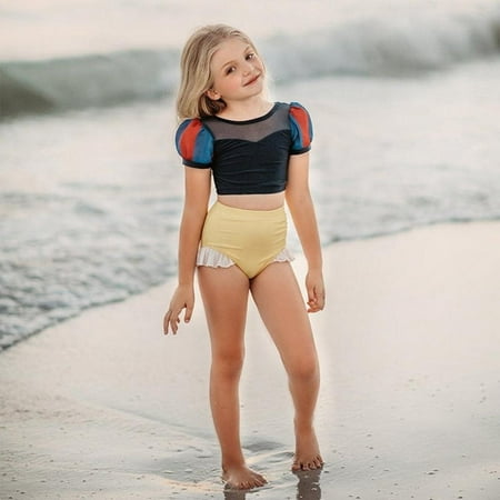 

Toddler Girl Swimsuit Bikini Bathing Suit Swimwear Tankini Beach Bikini Kids Summer Beach Bathing Suit Bikini Set