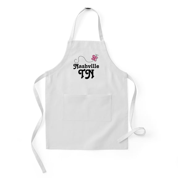CafePress - Nashville TN Pink Butter - Kids Apron