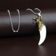 thumbnail image 2 of Vintage Spike Wolf Head Colgante Collar Hombres Retro Collar Mujeres Cobre Sunnimix Collar retro para hombre, 2 of 8