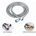 thumbnail image 2 of Zyler - 10Ft Shower Head Hose Handheld Long Stainless Steel Bathroom Flexible Tube Pipe, 2 of 6