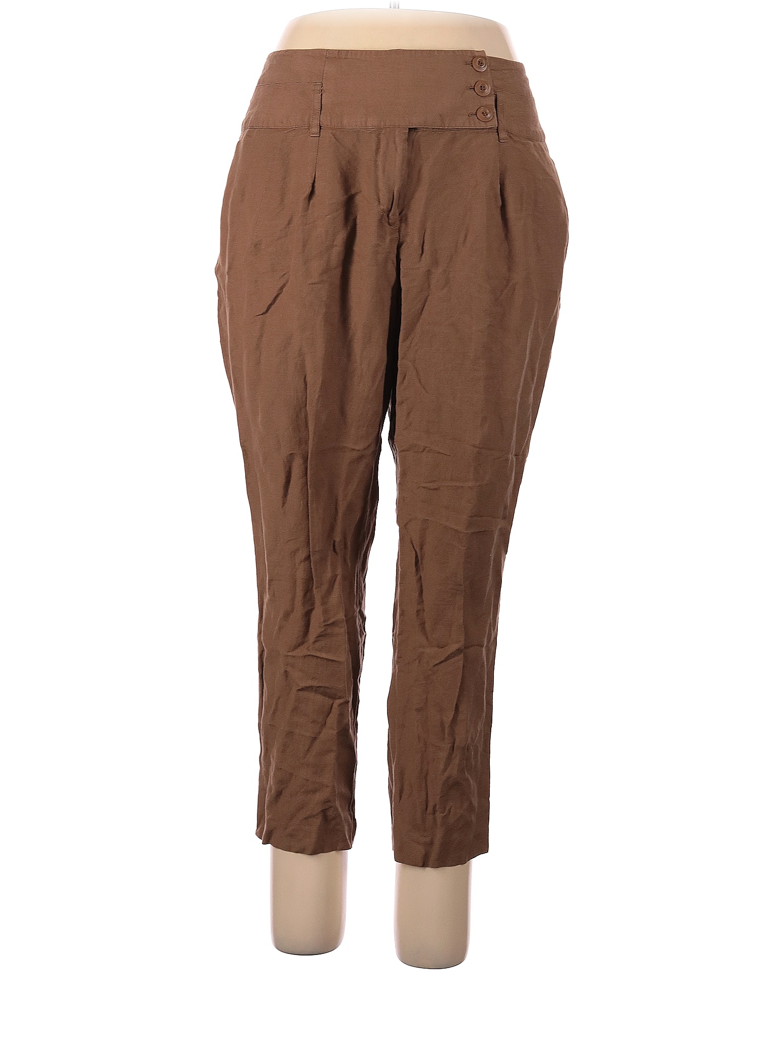 lane bryant brown pants