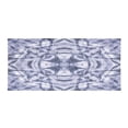thumbnail image 1 of Abstract Beach Towel, Modern Form Generated by Resisting Twisting Fractal Saturated Effects, Quick Dry Soft Ultra Compact Microfiber for Camping Sports Yoga Hiking, Lavender Blue Indigo, by Ambesonne, 1 of 2