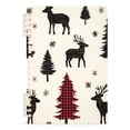 thumbnail image 7 of FORMRS 1-Subject Spiral Notebook 8" x 5" College Ruled 60 Refillable Sheet A5 Hard Cover, 2 Pack, Christmas Plaid Forest, 7 of 7