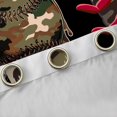thumbnail image 4 of Erosebridal Teens Abstract Camouflage Baseball Black Out Curtains,Sport Theme Curtains Pack of 2 (42x63 Each) for Kids Boys,Breathable Home Decor, 4 of 6