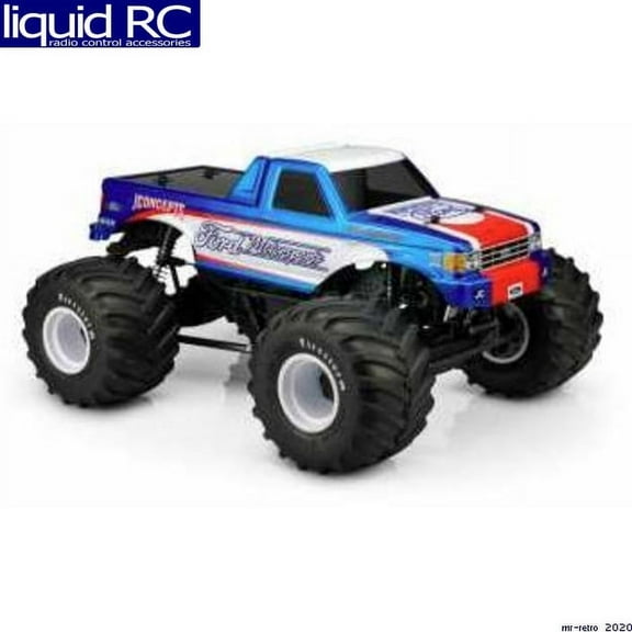 JConcepts Inc. 1989 Ford F-250 Monster Truck Body w/ Racerback JCO0433 Car/Truck  Bodies wings & Decals