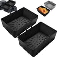 thumbnail image 1 of Air Fryer Accessories, 2 Pack Air Fryer Mold, Silicone Air Fryer Mold, Silicone Air Fryer Accessories, Airfryer Pot for Fryer, 1 of 3
