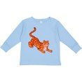 thumbnail image 3 of Inktastic Tiger Boys or Girls Long Sleeve Toddler T-Shirt, 3 of 5