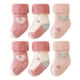 thumbnail image 1 of Laklulu 3 pares de calcetines cálidos de algodón para bebé, calcetines gruesos de invierno para bebé, calcetines para niños y niñas, 1 of 6