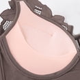 thumbnail image 2 of Abcnature Daily Comfort Bras for Women Solid Breast Collection Sagging Plus Size Bras Summer Ultra-thin Bras Daily Bras, 2 of 3