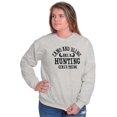 thumbnail image 5 of Hunting Girl's Thing Camo and Bling Women Crewneck Sweatshirt Brisco Brands L, 5 of 6
