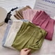 thumbnail image 4 of \ [105cm] Traje De Cintura Alta Para Cortinas De Pierna Ancha , Pantalones De Mujer , Primavera Y Otoño , Estilo Coreano , casual , Piso , Suelto , Recto , bl, 4 of 4