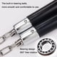 thumbnail image 4 of Nunchucks Nunchakus de entrenamiento de goma sólida segura Nunchakus con cadena de acero y sistema de bolas de rodamiento, práctica, entrenamiento, ejercicio (1PCS), 4 of 5