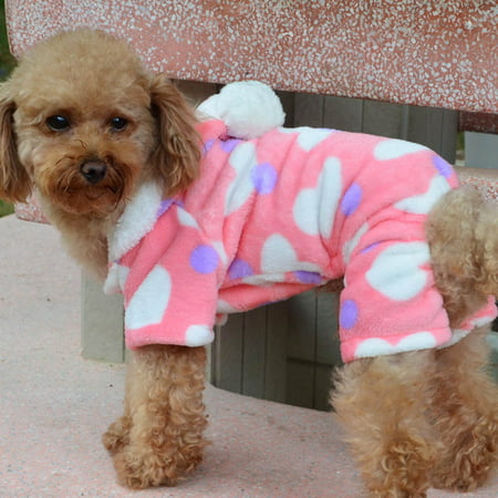 Pet Puppy Dog Cat Clothes Hoodie Coat Jumpsuit Costume Apparel S