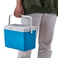 thumbnail image 2 of Insulated Cooler, Yucurem 3L Insulated Portable Cooler with Handle Ice Bucket Leak Proof Outdoor Hard Cooler for Beach, Picnic (Blue), 2 of 10