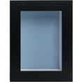 thumbnail image 2 of 6x8 Shadow Box Frame In Black With A 1 3/4" Usable Depth Includes Baby Blue Acid-Free Backing, UV, 2 of 6