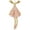 Pink, variant on Northlight Plush Ballerina Bunny Easter Wall Decoration - 13"