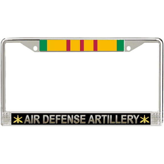Air Defense Artillery Vietnam Veteran License Plate Frame