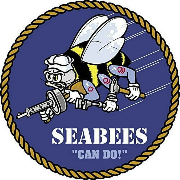Whimsical Practicality's SeaBees Edible Icing Image Cake Topper-8 inch Round or Larger