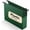 Green, variant on Plastic Extra Capacity Hanging File Folder,12 Pack Expanding Hanging File Folders Letter Size, Heavy Duty Folders 2 Inch Expansion, Reinforced Hanging Folders Designed for Bulky Files(Colorful)