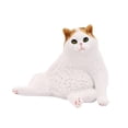 thumbnail image 2 of Simulación de figuras de gato de Shorthair gatito artificial realista dibujante de dibujos animados figura de animales para niños y niños cumpleaños, 2 of 8