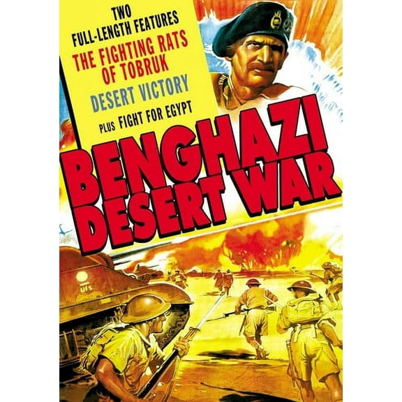 The Fighting Rats of Tobruk / Desert Victory (DVD), Alpha Video, Drama