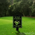 thumbnail image 2 of Glowneon Warning Belgian Malinois Dog Metal Yard Stake Garden Decor, 2 of 5