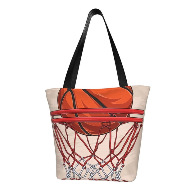 Disketp Basketball Shot Bolsa de Hombro Casual para Mujer, Bolso Cruzado para Compras, Viajes y Uso Diario