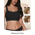 thumbnail image 3 of Easybunny Seamless Comfort Push Up Bra Wireless Full Coverage Everyday Wear Plus size Bras, 3 of 8