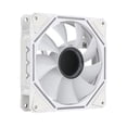 thumbnail image 2 of 12cm CPU Cooler 5V 3-pin ARGB PWM CPU Cooler Fan (White Reverse Rotation), 2 of 8
