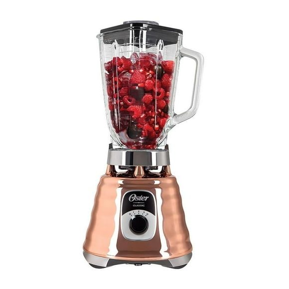 Licuadora Oster Clásica con Perilla Ergonómica 3 Velocidades Rosa Cobre