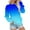 Sky Blue##1, variant on Jsaierl Womens Sweatshirts Plus Size Gradient Trendy Sweatshirts Round Neck Fall Pullover Tops Oversized Long Sleeve Shirts