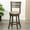 #4 Gray, variant on Cfowner 24" Counter Height Slat Back Swivel Stool, Cherry Finish, Beige Fabric Seat