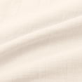 thumbnail image 5 of Nestiefly Cotton Linen Capri Pants for Women Petite Summer Pedal Capris 2026 Elastic High Waist Wide Leg Crop Trouser with Pockets Beige M, 5 of 7