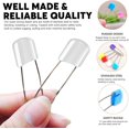 thumbnail image 4 of 10 pcs Cloth Diaper Pins Stainless Steel Traditional Safety Pin (White), 4 of 7