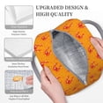 thumbnail image 3 of Disketp Red Crab Bolsa Térmica para Almuerzo, Lonchera con Abertura Amplia y Gran Capacidad, Organizador Reutilizable para Mujeres, Hombres y Adultos, 3 of 6