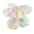 thumbnail image 4 of Pince à Cheveux pour Femmes, Pince à Cheveux Multifonctionnelle en Forme de Fleur Légère pour Scènes de Maquillage Colorée Violette, 4 of 8