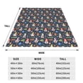 thumbnail image 3 of Balery Garden Gnomes Manta de Felpa Suave y Acogedora – Cobija de Franela Aterciopelada para Cama, Lavable y Cálida para Sofá, Mascotas, Transpirable-40"x30", 3 of 7