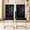 Black - A, variant on Aukfa Modern Dining Chairs Set of 2 , 400 lbs Heavy-Duty Faux Alligator Leather Kitchen Chairs with Crystal Button Tufted High Back,Black