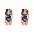 thumbnail image 2 of Soidarity Traje de baño ajustado con volantes sexy para mujer Traje de baño con cuello en V profundo Ahueca hacia fuera sin espalda Ropa de baño Type1 NO1 Soidarity CBP582097, 2 of 6