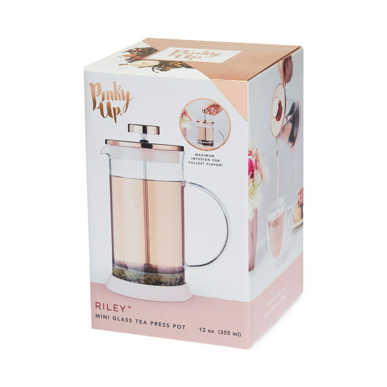 Pinky Up - Riley Casablanca Glass Tea Press Pot