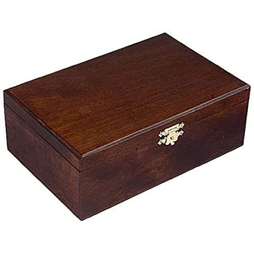 Staunton No. 6 Tournament Chess Pieces in Wooden Box, 3.9-Inch King Wegiel Wegiel
