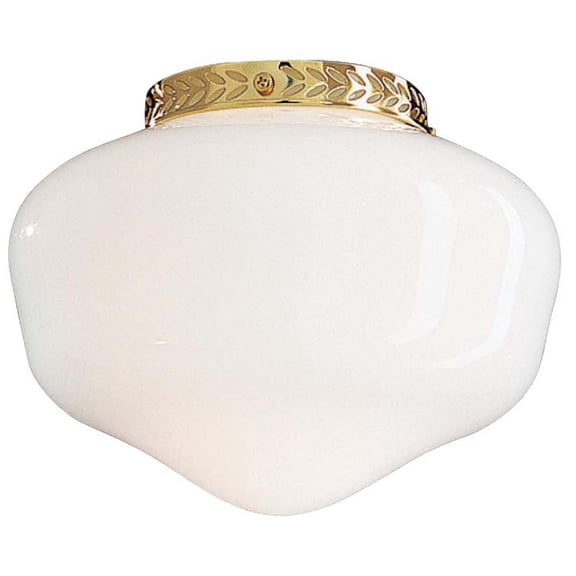 Minkaaire 4099 4" Glass Shade For Ceiling Fan Light Kit - Opal