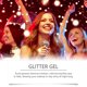 thumbnail image 5 of Glitter Ultra-Fine Gel Silver Sequin Body con un cepillo duradero para conciertos Festival música Rave, 5 of 9