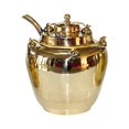 thumbnail image 1 of Calentador de vino, hervidor de agua, utensilios de cocina, cafetera portátil ligera de latón para hogar, cocina, camping, picnic, leche 500 ml, 1 of 8