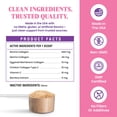thumbnail image 3 of Premium 5X Collagen Powder for Dogs - Types I, II, III, V & X - Skin, Join, Gut & Coat Support - Collagen Powder with Bamboo & Vitamin C, 180 Scoops 4.28 oz, 3 of 9